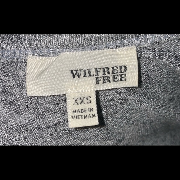 Aritzia Gray Wilfred Free Peekaboo Dress - Picture 4 of 4